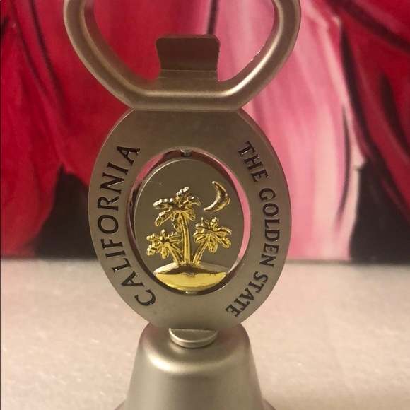 The Golden state California bell w/ bottle opener - Picture 2 of 10